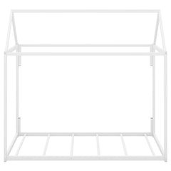 Metal House Shape Platform Bed   twin