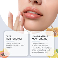 Lip Balm Brightens Lips And Moisturizes Lips With Long-Lasting Moisture And Effective Protection Against Light