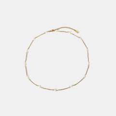 Freshwater Pearl 18K Gold-Plated Necklace