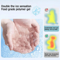 Summer Pet Cooling Pad Ice Crystal Gel Cool Down Cat To Dog Pet Grasp Bed Resistance Collapsible Rectangle Pad Accessories