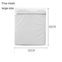 Gray laundry bag, thick and thin mesh bag, laundry for household underwear, and protective bag