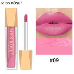 Matte Lip Gloss Liquid Pearlescent Lip Gloss Non Fading Non Stick Cup Velvet Lip Glaze Lipstick