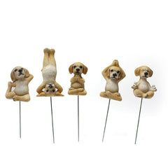 Mini Puppy Plugin Garden Bonsai Ornament Decoration Micro Landscape Resin