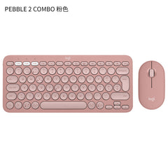 Logitech K380 Mini Bluetooth Wireless Keyboard Tablet Phone Pebble2+K390 Set