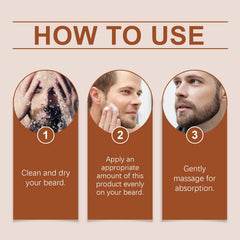 Men's Beard Care Cream Sandalwood Ingredients For Beard Care For Men With A Variety Of Skin Types