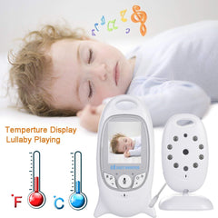 VB601 Baby Monitor 2 inch BeBe Baba Electronic Babysitter Radio Video Nanny Camera Night Vision Temperature Monitoring 8 Lullaby