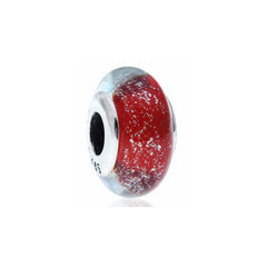Platinum Di Love Rainbow Glass Beads Hanging Beads DIY Accessories Beads
