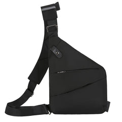 Multi functional sports waist bag single shoulder anti-theft bag lightweight and close fitting chest bag