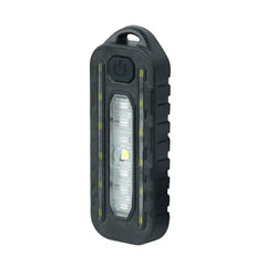Mini LED Flashlight USB Rechargeable Bike Light Portable Pocket Flashlight Keychain Lamp Bicycle Taillight Flash Warning Light
