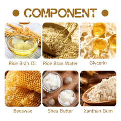 Rice Cream Deeply Hydrates And Restores Skin Barrier, Lighens Spots, Brighens And Even Skin Tone