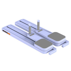 Split type healthy belly plate healthy belly wheel automatic rebound abdominal muscle wheel training tool