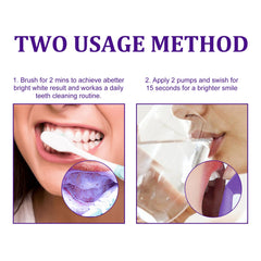 v34 Brightening Tooth Toothpaste, Whiten Teeth Correct Yellow Teeth Clean Stains Mouth Cleaning Toothpaste
