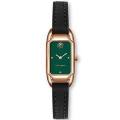 Women's Watch Brand Counter Brand Authentic Fashion Small Square Core Women's Watch Quartz Watch Popular