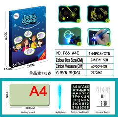 Draw With Light Fun  Glowing Paint Glow Light Tablet Draw With Light Fun And Developing Toy