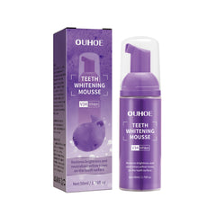 Teeth Whitening Mousse Toothpaste, Mouth Cleaning Remove Dirt Yellow Teeth Care Fresh Breath Whitening Teeth Toothpaste