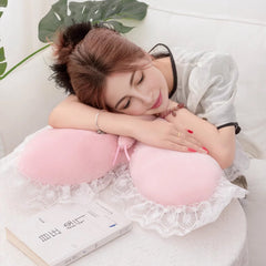 Butterfly Princess Pillow - Office, Living Room, Bedroom (with Bow). Sofa/Car Cushion, New Home Decor