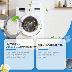 Washing Machine Decontaminator Cleaning Powder To Remove Dirt Odor Laundry Sink Household Clean Fresh And Effective