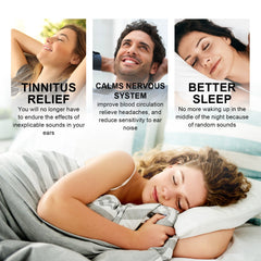 Tinnitus Relief Spray, Relieves Ear Discomfort Earplugs Earwax Cleaning Ear Care Spray