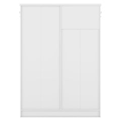 Multi-functional Hall Tree with Storage Shelves Drawers Cabinet Elegant Hallway Shoe Cabinet with Bench Modern Coat Rack White