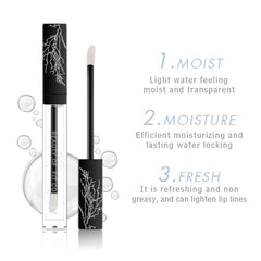 Fit Colors Transparent Lip Oil Glass Lip Gloss Colorless Lip Gloss Lasting Moisturizing Moisturizing Superposition Liquid