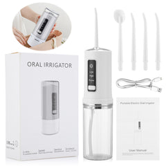 3 Gears Can Be Stored In The Tooth Rinser Household Electric Tooth Cleaner Water Floss Electric Tooth Rinser Tooth Cleaner