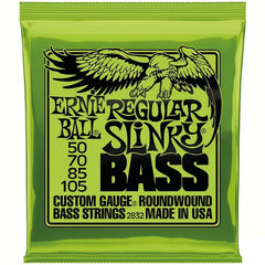 Ernie Ball Hyper Slinky Nickel - Wound Bass Guitar Strings, Gauge 40 - 100 (P02841)