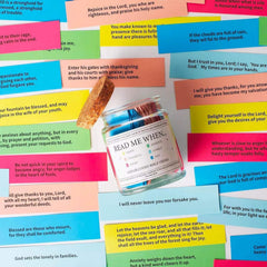 Bible Verses in a Jar, Christian Gifts, Prayer Gifts