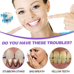 V34 Purple Toothpaste, Repair Teeth Mouth Clean Breath Fresh White Toothpaste