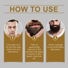 Volumizing Hair Care, Men's Hair And Beard Care Hair Repair Essence Oil