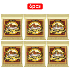 6 sets of Ernie Ball 2003-2008Folk strings，2403-2409classical strings for electric & acoustic guitars