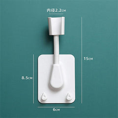 Universal Shower Bracket Fixed Seat Shower Head Nozzle Suction Cup Shower Accessories Punch-Free Home Bathroom Base