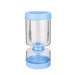 Circular Fifth Generation Dry-Wet Separation Pickle Jar: Sand Timer Glass Container