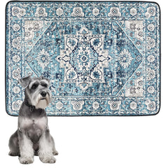 Scandinavian Minimalist Carpet Pet Mat, Stain-Resistant and Easy to Clean Sofa Coffee Table Mat, Urine-Proof Cat and Dog Pad
