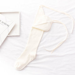 Lolita Cross-tie Over-knee Socks Sexy Long Tube Jk Uniform Calf Socks Female Japanese Middle and High Tube Stockings Cute Woman