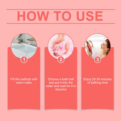 Christmas Colorful Bath Ball, Bubble Shower Fragrance Moisturizes Long-Lasting Plant Cleaning Bath Ball