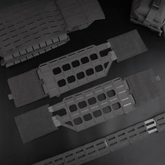 KZ Hunting Vest - Plate Carrier in Low Profile MOLLE, Quick Release, K Zero Style with Belt for Airsoft.