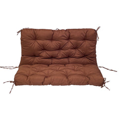 Outdoor 2/3-seater bench/swing cushions: thickened, with backrest, waterproof.