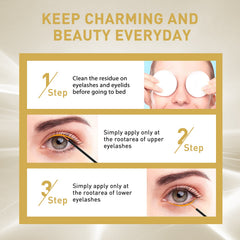 Eyelash Liquid Lashes Long, Thick And Curling Black Beautiful Eyelash Moisturizing Mild Natural Mascara