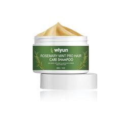 Rosemary Mint Pro Hair Care Shampoo, Scalp Massage Cleaning Care Repair Bifurcation Strong, Supple And Dense Hair