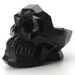 Skull desktop organizer storage box phone holder