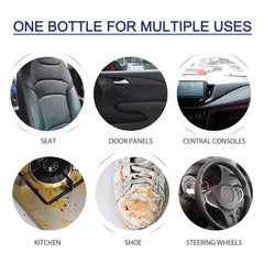 Car Interior Foam Cleaner, Interior Seat Instrument Panel Clean Dust And Polish Maintenance Refurbishing Agent