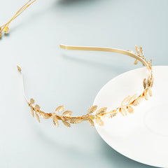 Hair Hoop Korean Version Of The Forest Fairy Flower Metal Head Hoop Korean Face Wash Headwear Photo Photo Pearl Accessories