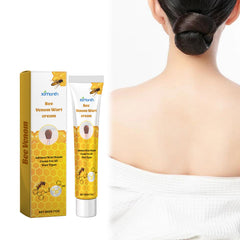 Bee Venom Wart Cream, Repair Smooth Skin Lightening Nevus Spot Nevus Cure Wart Care Cream