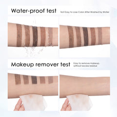 QIBEST New Three Dimensional Eyebrow Dyeing Cream Does Not Fade And Halo And Eyebrow Dyeing Liquid Is Waterproof And Sweat Proof