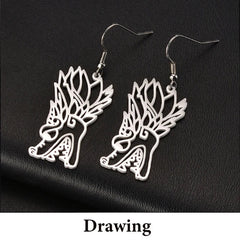 DIY Cutsom Drawing Art Necklaces Personalized Stainless Steel Kids Artwork Logol Pendant Jewelry Gifts for Family Children