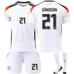 Germany home No. 13 Muller European Cup jersey 7 Havertz 8 Kroos football uniform men's suit