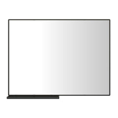 40x30 Inch modern bathroom mirror with storage rack rectangular mirror bathroom living room bedroom hanging mirror