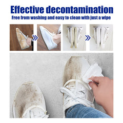 Sneakers Wipes, Small White Shoes Sneakers Oxidizing Clean Decontamination White Portable Shoe Wipes