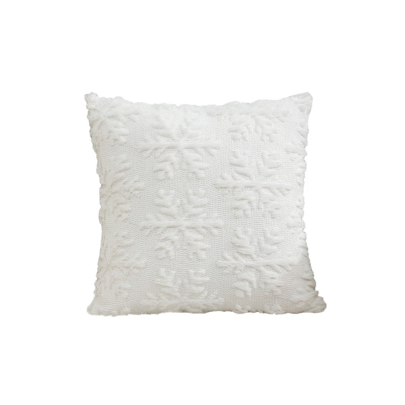 Christmas Pillow Cover Snowflake Christmas Tree Home Sofa Pillow Cover Holiday Decoration Cushion Cover