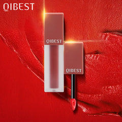 QIBEST Matte Velvet Matte Lip Gloss Lip Gloss Matte Creamy Lasting Liquid Lipstick